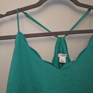 J. Crew scalloped tank